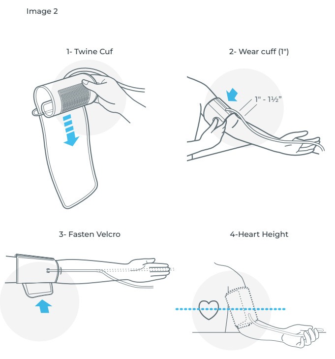 Arm Cuff Placement Guide – Oxiline LLC